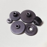 0.5M Metal Gear Single/Double Gear 18/24/36/42/50 Teeth 3/4/6mm DIY Model Tool Parts