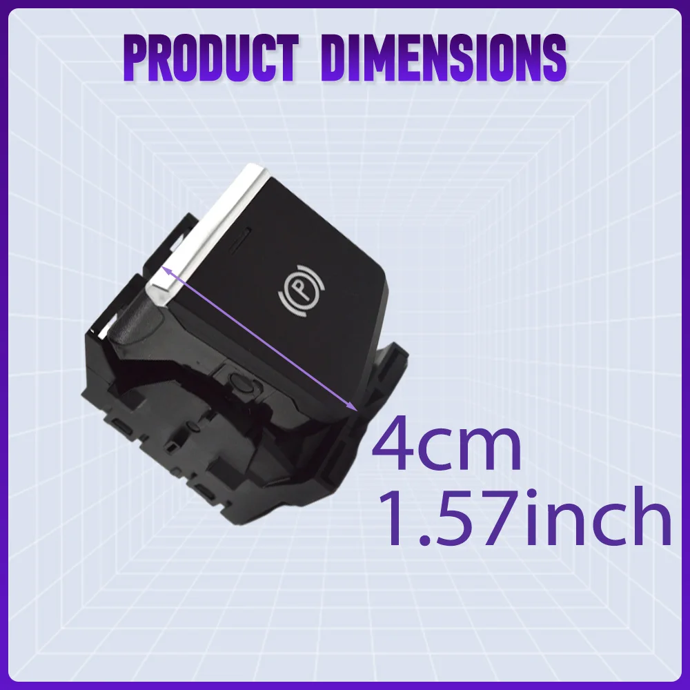 Car Electronic Hand Brake Parking Control Switch for Audi A4 A5 Q7 RS4 Avant RS5 2018 2019 2020 2021 2022 2023 2024 4M1927225A