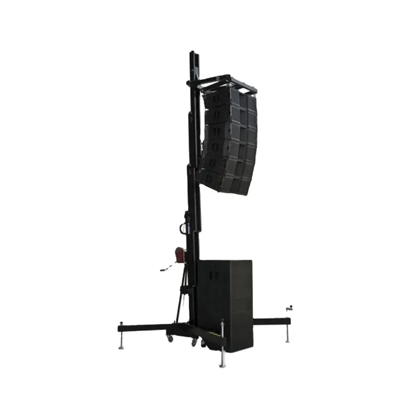 

In Stock Heavy duty DJ folding line array speaker stand crank up stand for sale