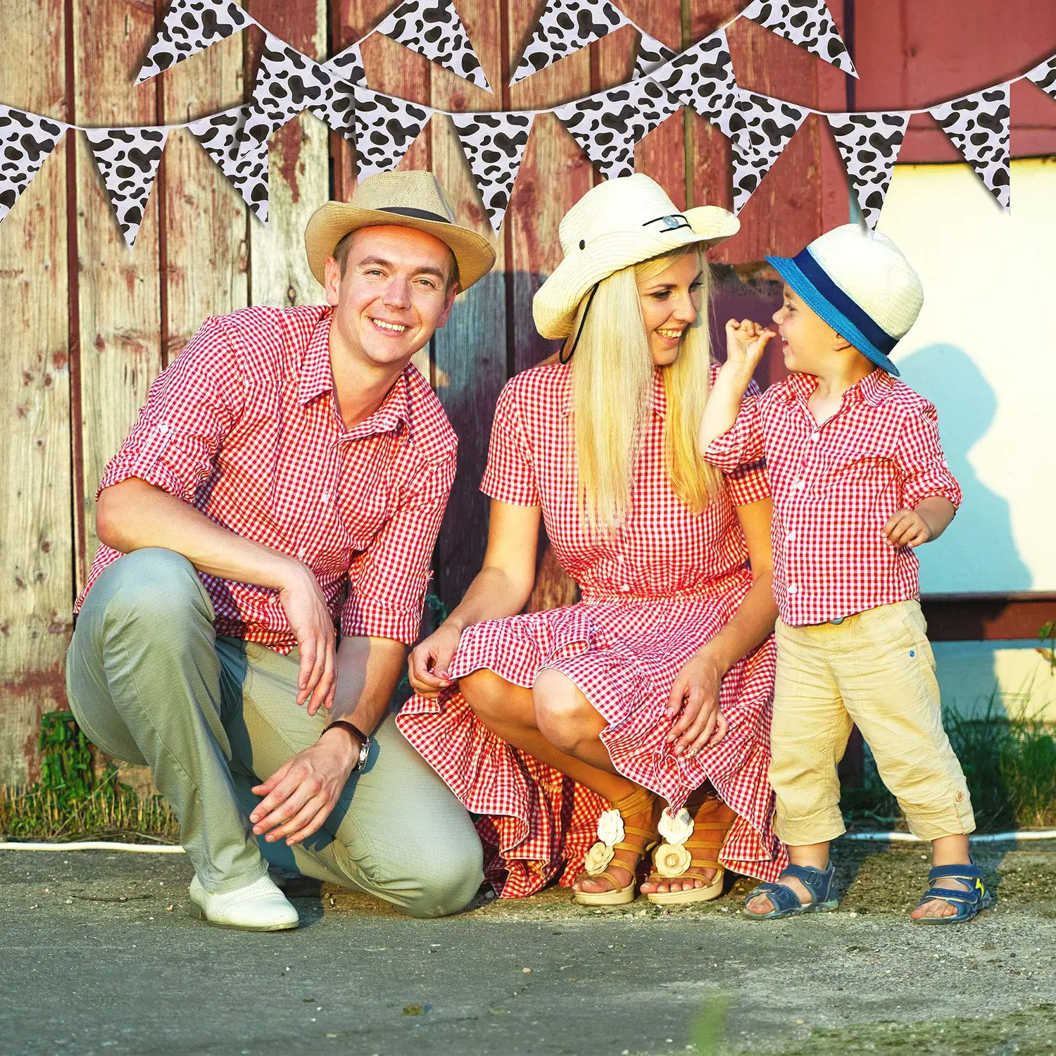 8 متر بقرة طباعة راية راية عطلة استحمام الطفل الحيوان البقرة طباعة راية راية رعاة البقر الغربية موضوع حفلة عيد ميلاد الديكور #6