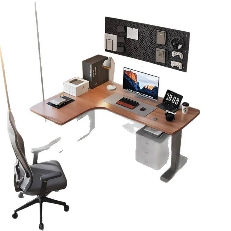 Corner Electric Lifting Home Study Book Desk Corner Lifting Computer