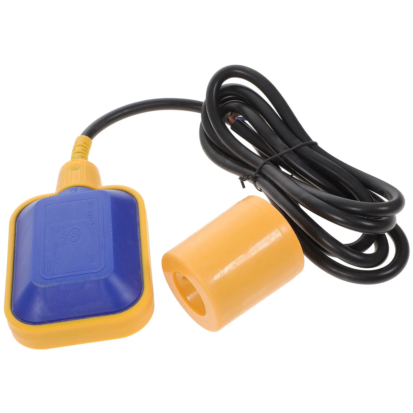 Galleggiante per serbatoio dell'acqua in plastica Interruttore a galleggiante stabile da 2 m per regolatore del livello dell'acqua della pompa Controller per uso del sistema settico per pompa del serbatoio