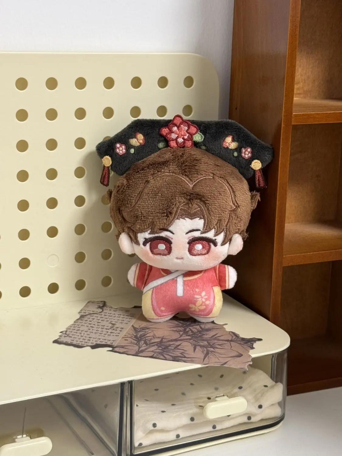 10CM Printed Cotton Doll Light and Night Lu Shen Qi Si Li Charlie Su Xia Ming Xing Xiao Yi Qing Dynasty Qitou Clothing Gift Toys