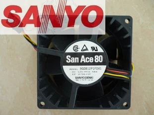 For Sanyo 9G0812P1F041 8CM DC 12V 0.58A For Dell OptiPlex GX520, GX620 Computer Server Cooling Fan