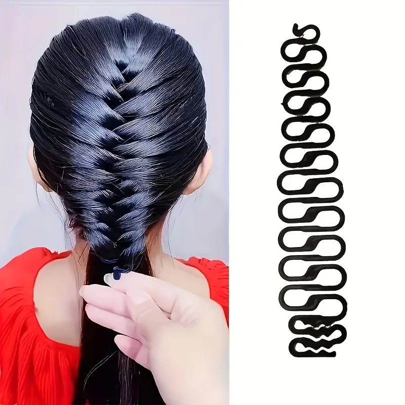 9Pcs Braiding Tool Magic Hair Styling Set for Fishtail Twist Halloween Christmas Gift