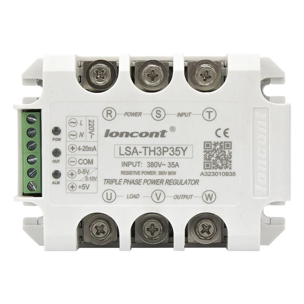 LSA-TH3P35Y three phase AC 35A 380V phase shifter solid state voltage power regulator module full isolation integrated