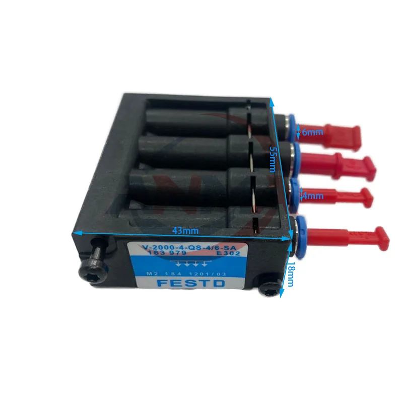 1Piece M2.184.1201 M2.184.1141 Valve For SM102 CD102 SM74 SM52 Printing Machine Parts Solenoid Valve M2.184.1201/03
