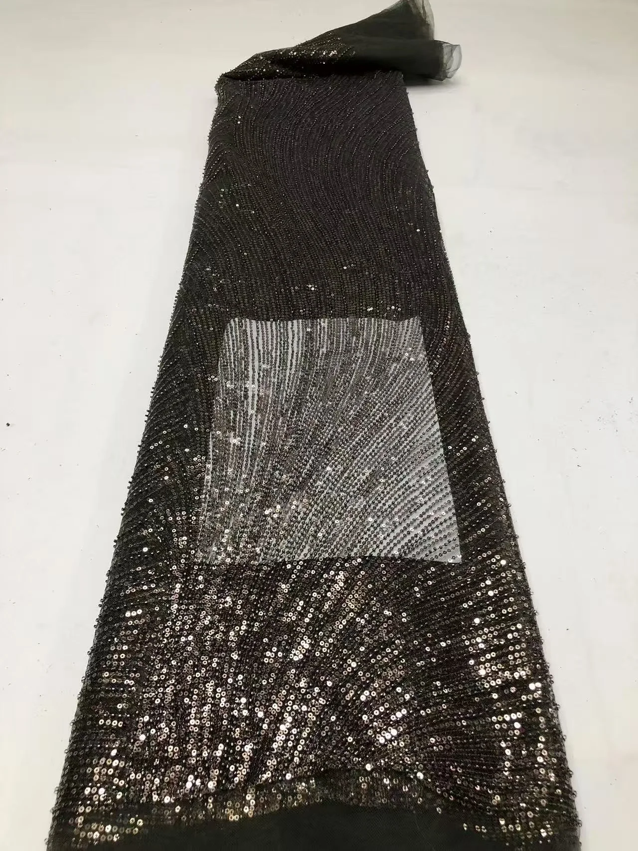 Последняя горячая распродажа, модная африканская кружевная ткань, высокое качество, кружево ручной работы с вышивкой и бусинами, блестками, вечерние для свадебного платья