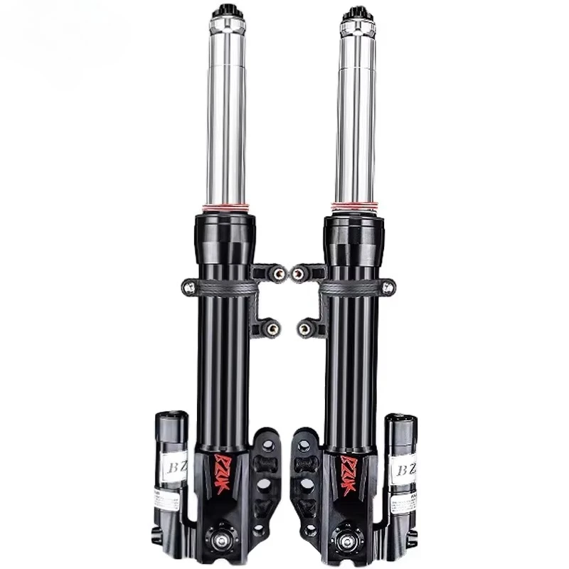 The new front shock absorber of BZUK JP013 is compatible motorcycles with a hole spacing of 390mm and hole spacings of 30/31/33