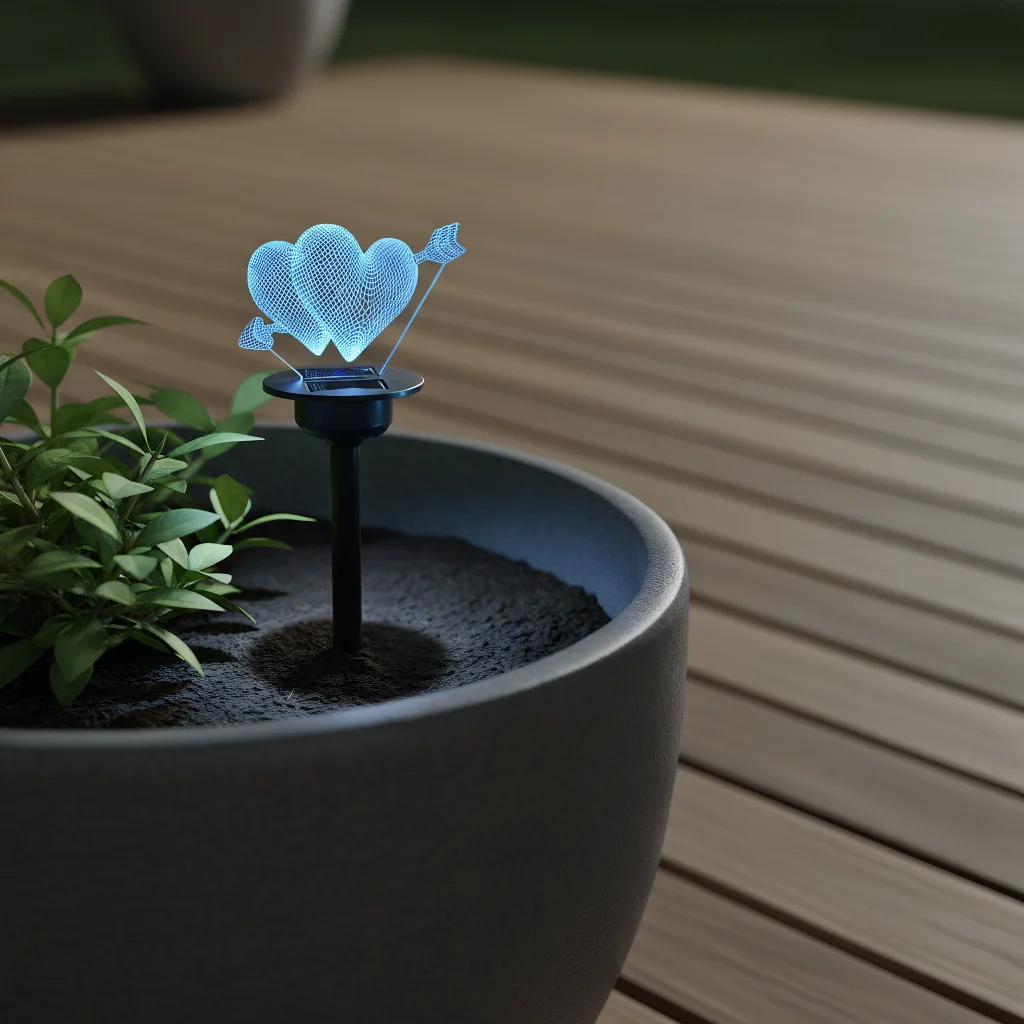 

Акриловая подключаемая лампа, солнечный свет, имитация внешнего освещения, наружное украшение, автоматическая зарядка и свет для сада, двора