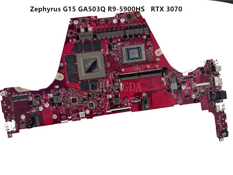 GA503QR Mainboard For ASUS ‎ROG Zephyrus G15 GA503QW GA503Q Laptop Motherboard With R9-5900HS RTX3070/V6G 8GB/RAM