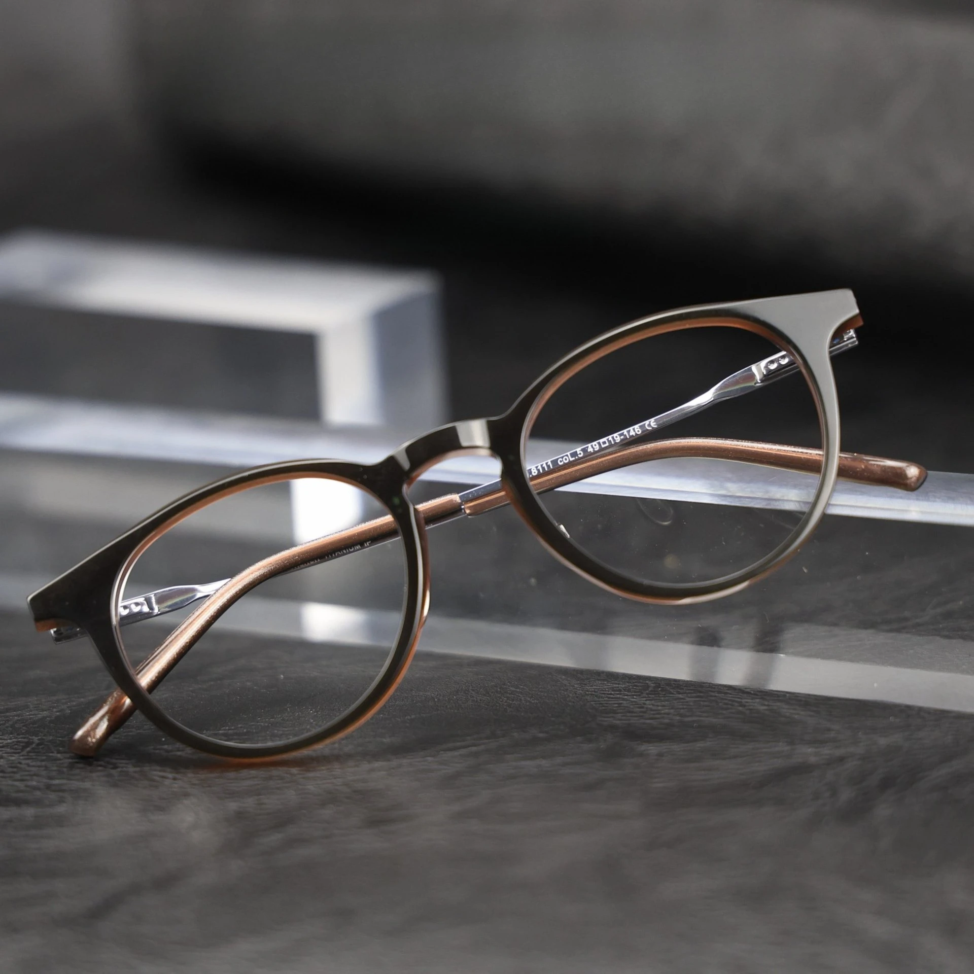 

Чистая ручная работа, модная круглая ацетатная оправа для очков для мужчин и женщин, оптическая близорукость, пресбиопия, линзы по рецепту, очки