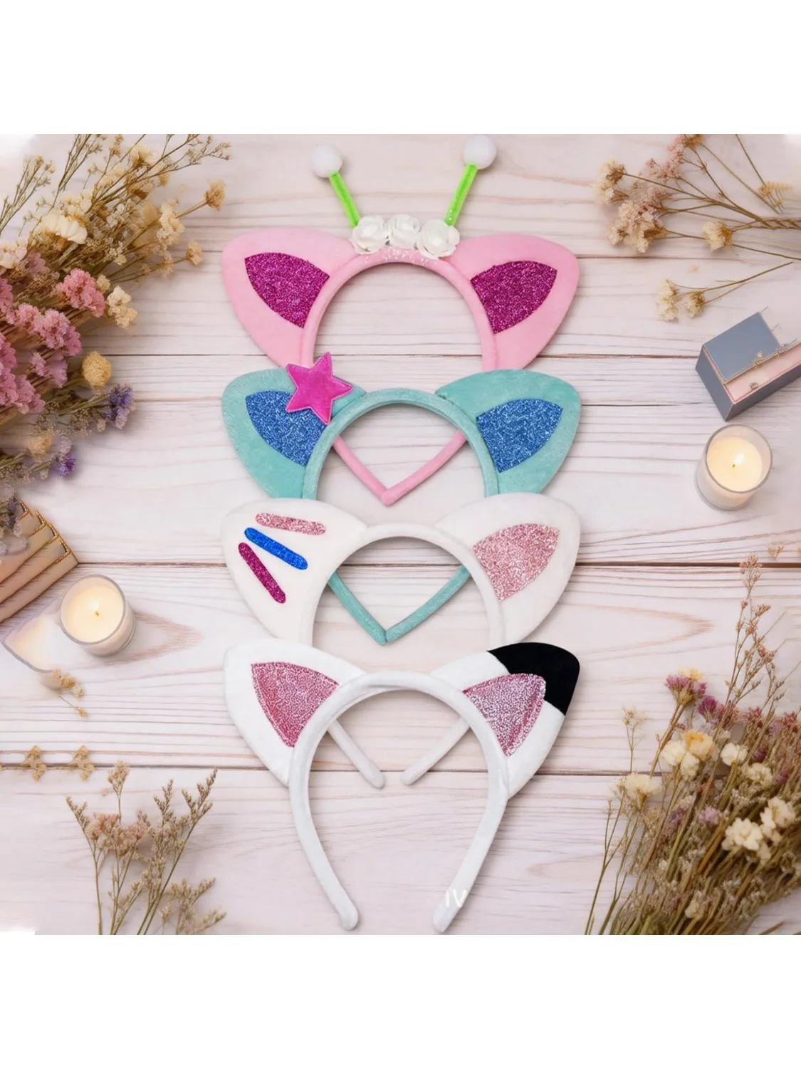 Serre-têtes Gabby's Dollhouse pour filles, motif dessin animé Kida, ornement kawaii, accessoire de mode anime, nouveauté créative, accessoires de fête et de cosplay, cadeau