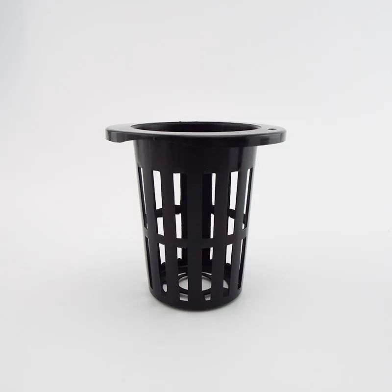 50Pcs Plant Grow Pots Net Nursery Cup Hydroponic colonization Mesh plastic Basket holder vegetable Planter Soilless greenhouse