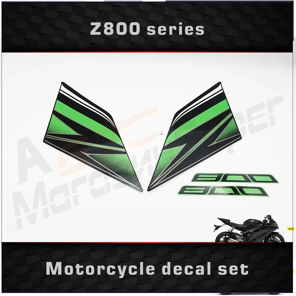 For Z800 Z 800 2013 2014 2015 2016 Motorcycle Sticker Whole Car Sticker Fairing Sticker Racing Sticker Green