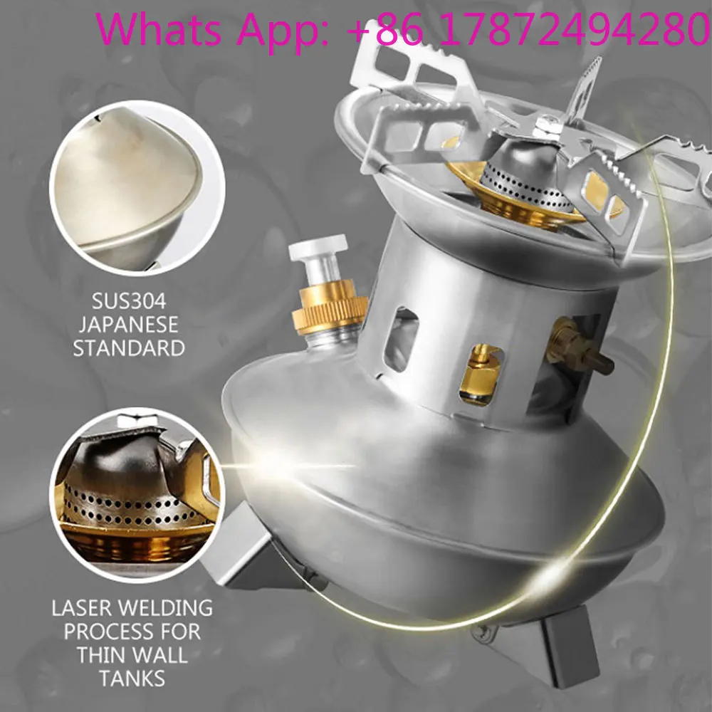 Factory New Stove Outdoor Camping  Portable Outdoor Cookware Mini Liquid Fuel Burner Petrol Oi