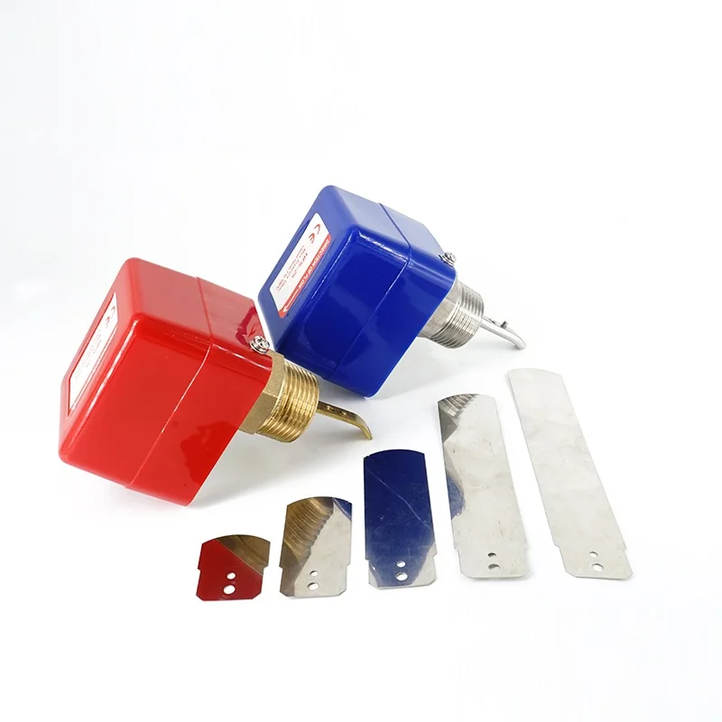 HFS Automatic Paddle Water Flow Switch G1 Stainless Steel Liquid Controller G1 Inch 1/2 3/4 12V to AC220V Valve Sensor
