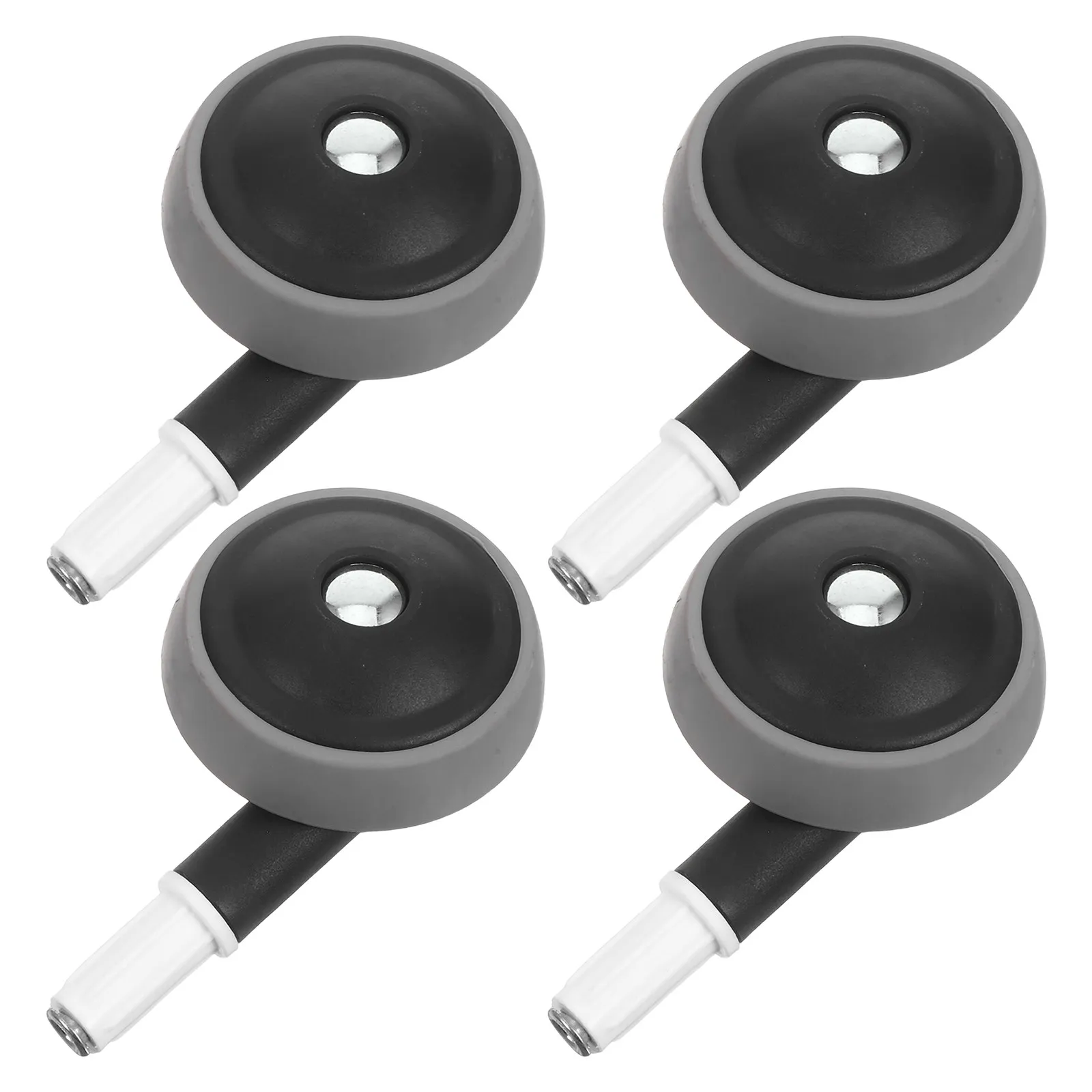 4Pcs Universal Baby Walker Wheels Silent Replacement Stroller Caster Wheels Smooth Rolling for Pushchair Walker Hand Truck