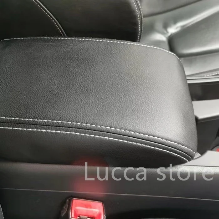 Suede warp For Skoda Octavia Mk2 Mk3 Mk4 Sedan 05-21 Accessories Leather Central Armrest Box Protection Sleeve box modification