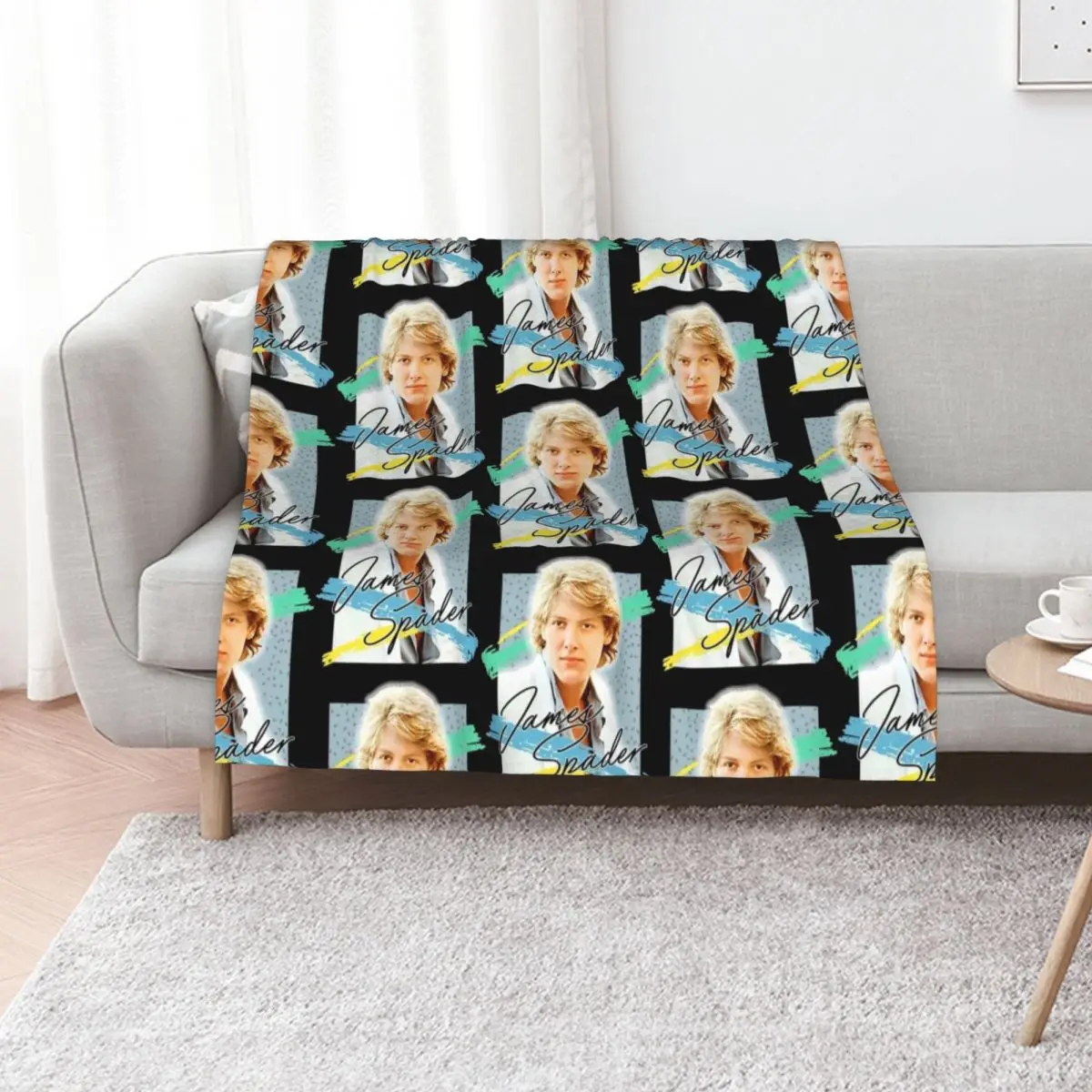 

James Spader Throw Blanket Quilt Decorative Throw Extra Large Throw Sleeping Bag Blankets