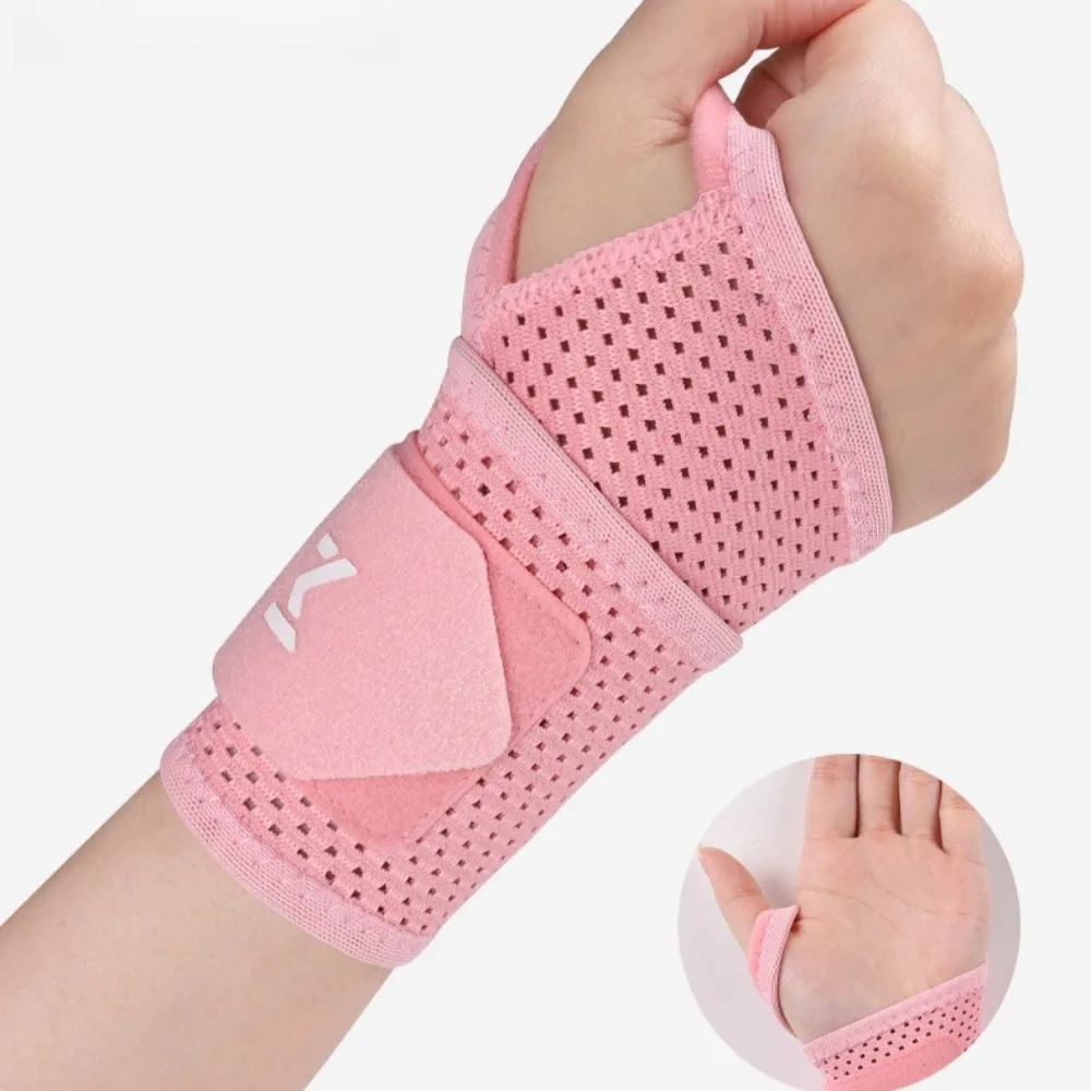 

1 шт. дышащий бандаж для поддержки запястья для мужчин и женщин, регулируемый компрессионный рукав, артрит и запястный туннель, облегчение травм