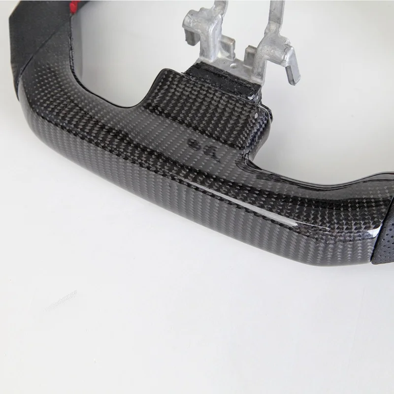 For Infiniti Steering Wheel Horn Cover 09-13 G37 Carbon Fiber Sport Horn Shell Decorative Cover