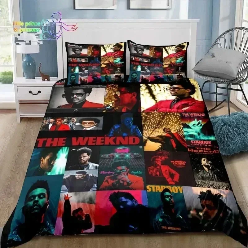 فاخر جديد ثلاثية الأبعاد طباعة XO The Weeknd غطاء لحاف مريح المخدة طقم سرير غرفة نوم الأطفال الديكور المنسوجات المنزلية