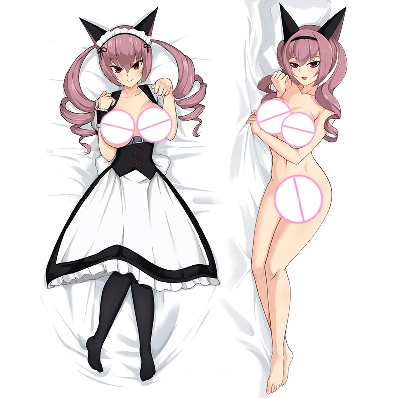 Dakimakura Anime Pillow Cover Faris NyanNyan Double Sided Print 2Way Cushion Cover Xmas Gifts