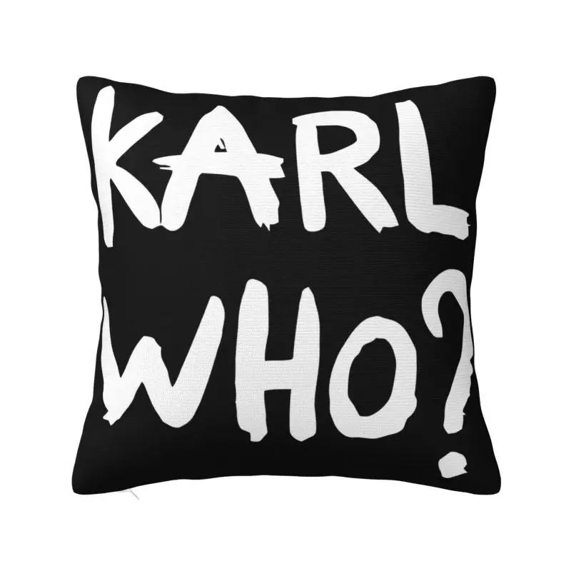 K-karls-fundas de cojín personalizadas de estilo nórdico, 45x45cm, funda de almohada cuadrada de poliéster para sofá