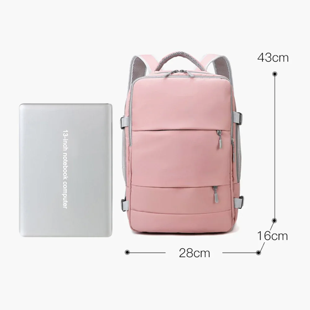 Women Travel Backpack Luggage Bag Waterproof Anti-Theft Casual Daypack USB Charging Laptop School Bags Sports Backpack Mochila