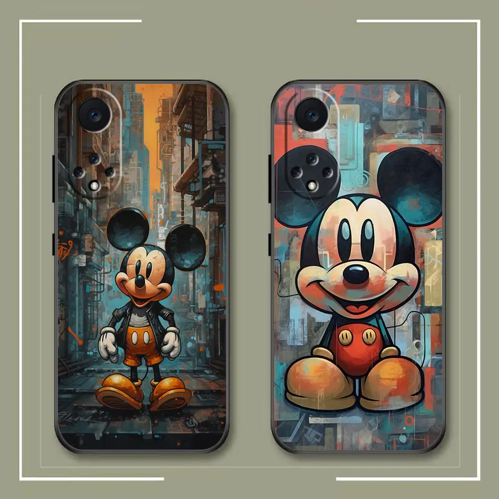 Simpatica custodia per telefono M-Mickey M-Minnie Mouse per Huawei NOVA Y90 Y70 Y61 11 10 9 9 Plus 8 8I 7 7I 6 SE 5 5I 4 3 3I 2 custodia Funda Shell