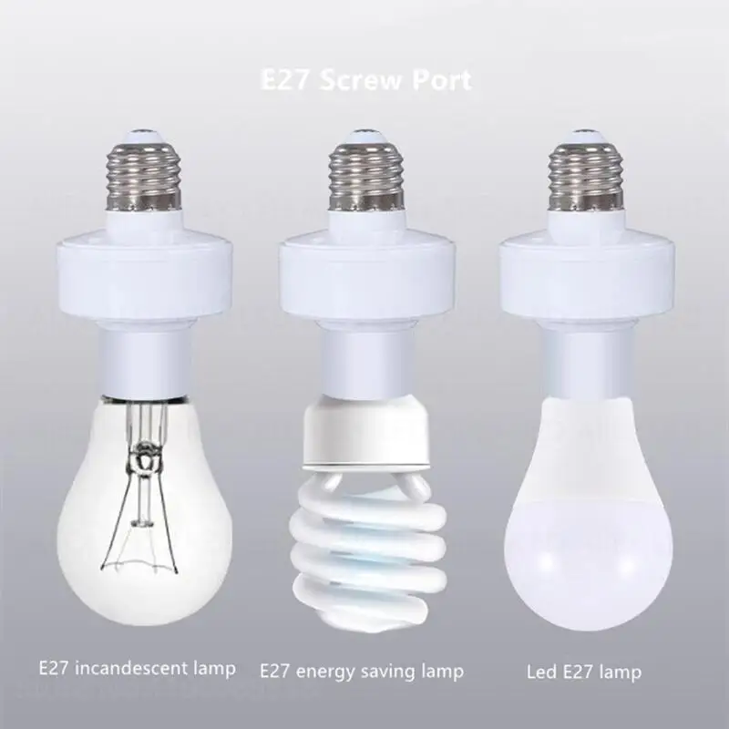 E27 Wireless Remote Control Light Lamp AC220V Holder High Quality 20M base oN/off Switch Socket Range Smart Device For LED Bulb