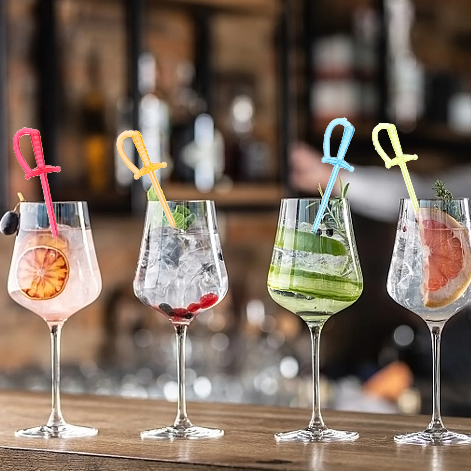 

600Pcs Fruit Fork Toothpicks Premium Plastic Food Picks for Appetizers Cocktails Party Snacks Reusable Teeth Cleaning Tools