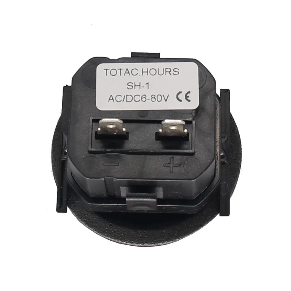 DC 12/24/36V Digital Hour Meter Counter Quartz Timer for Marine Boat Engine 2