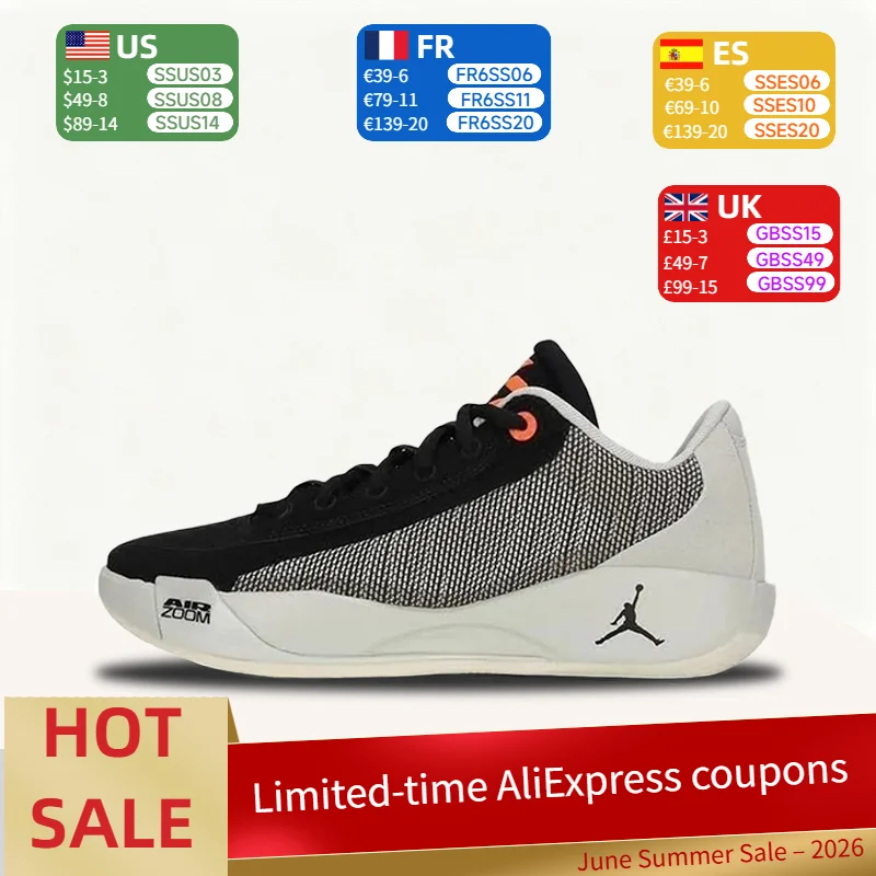 Zapatillas de baloncesto Nike Jordan Luka77 para hombre: cómodas, versátiles, con soporte y ajuste perfecto – Negro/Gris HF0819-003