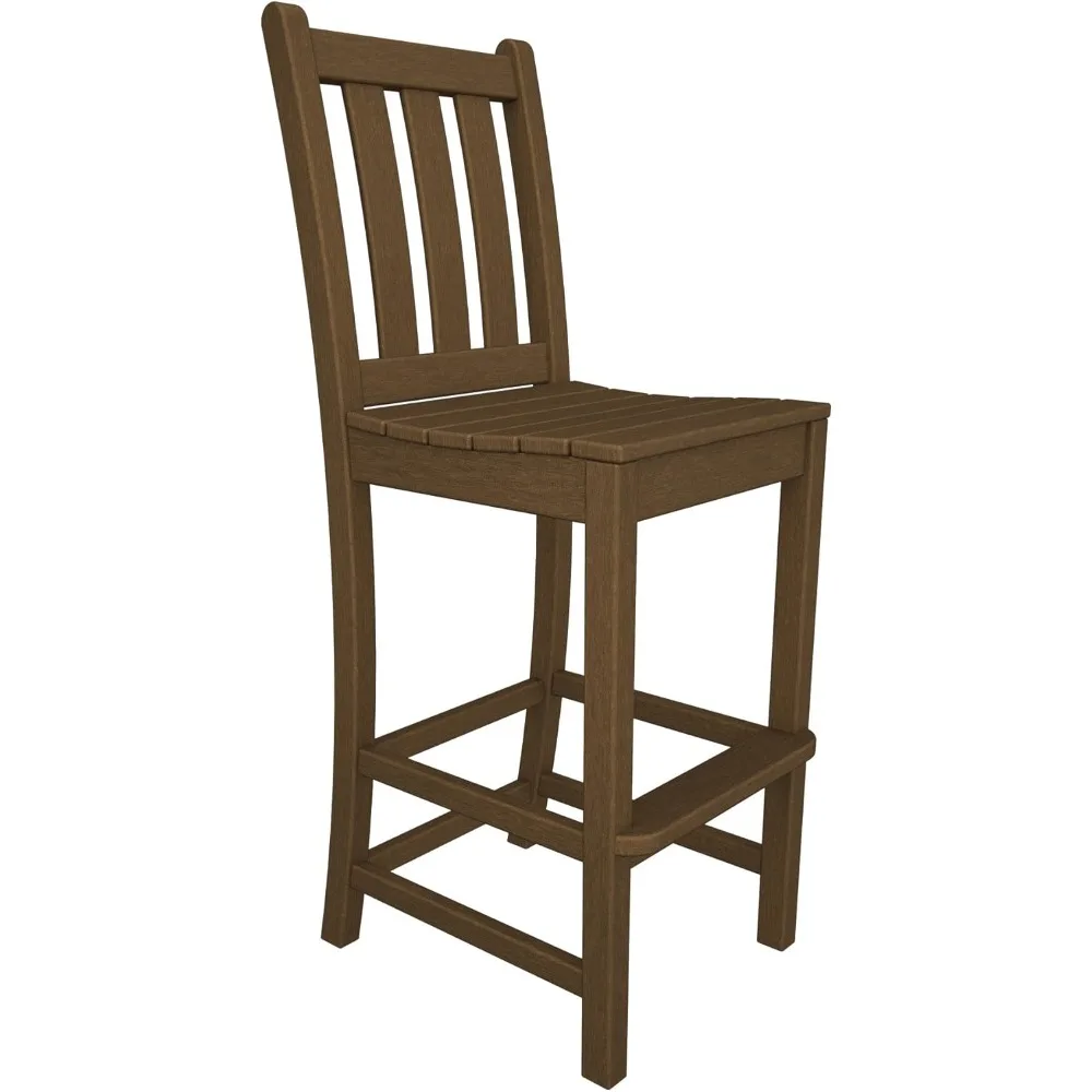 

Traditional garden bar chairs, green