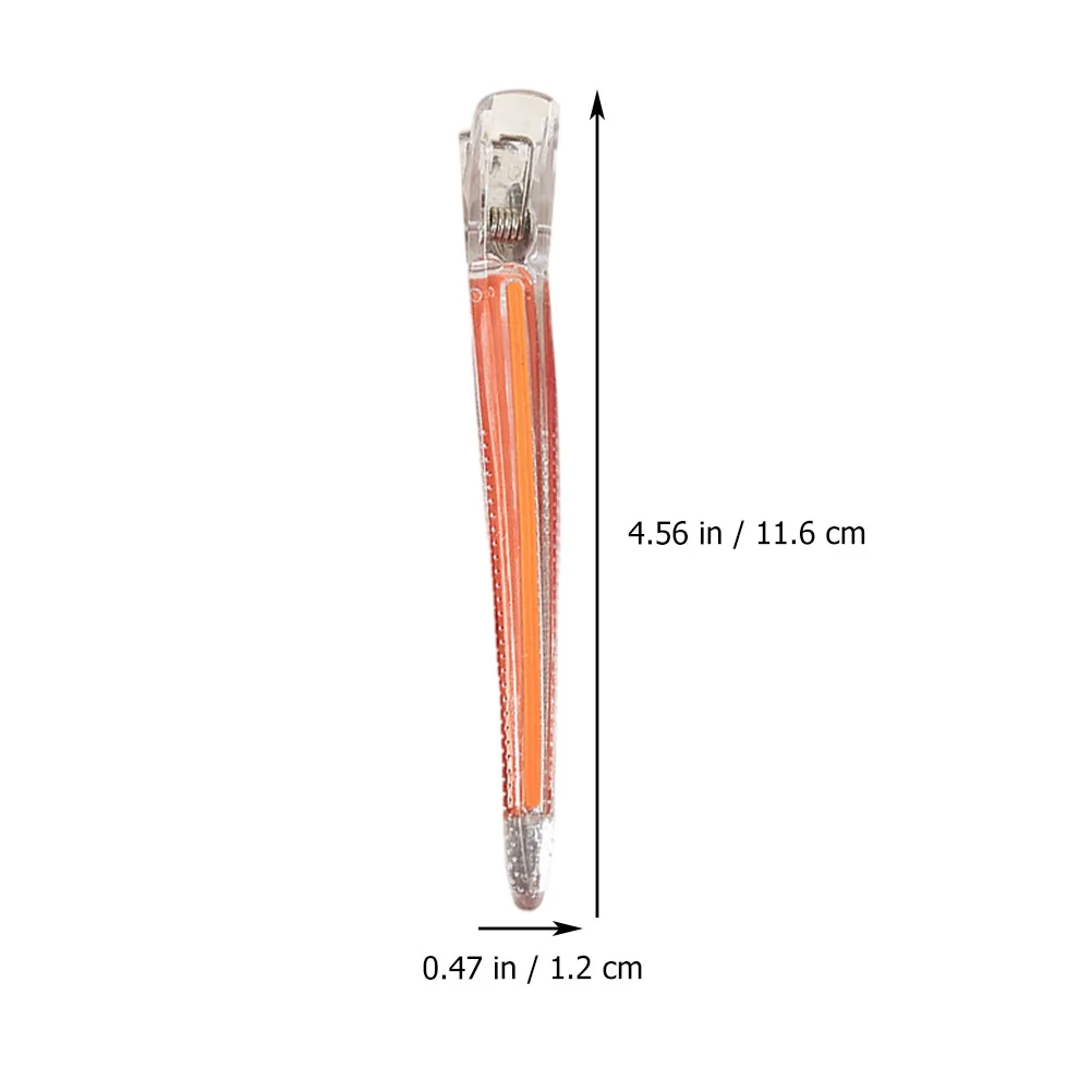 

6Pcs Hair Clip Non-Marking Duckbill Barrette Mixed Color Professional Hairstyle Fixing Clip Makeup Hairpin Salon Hairdressing