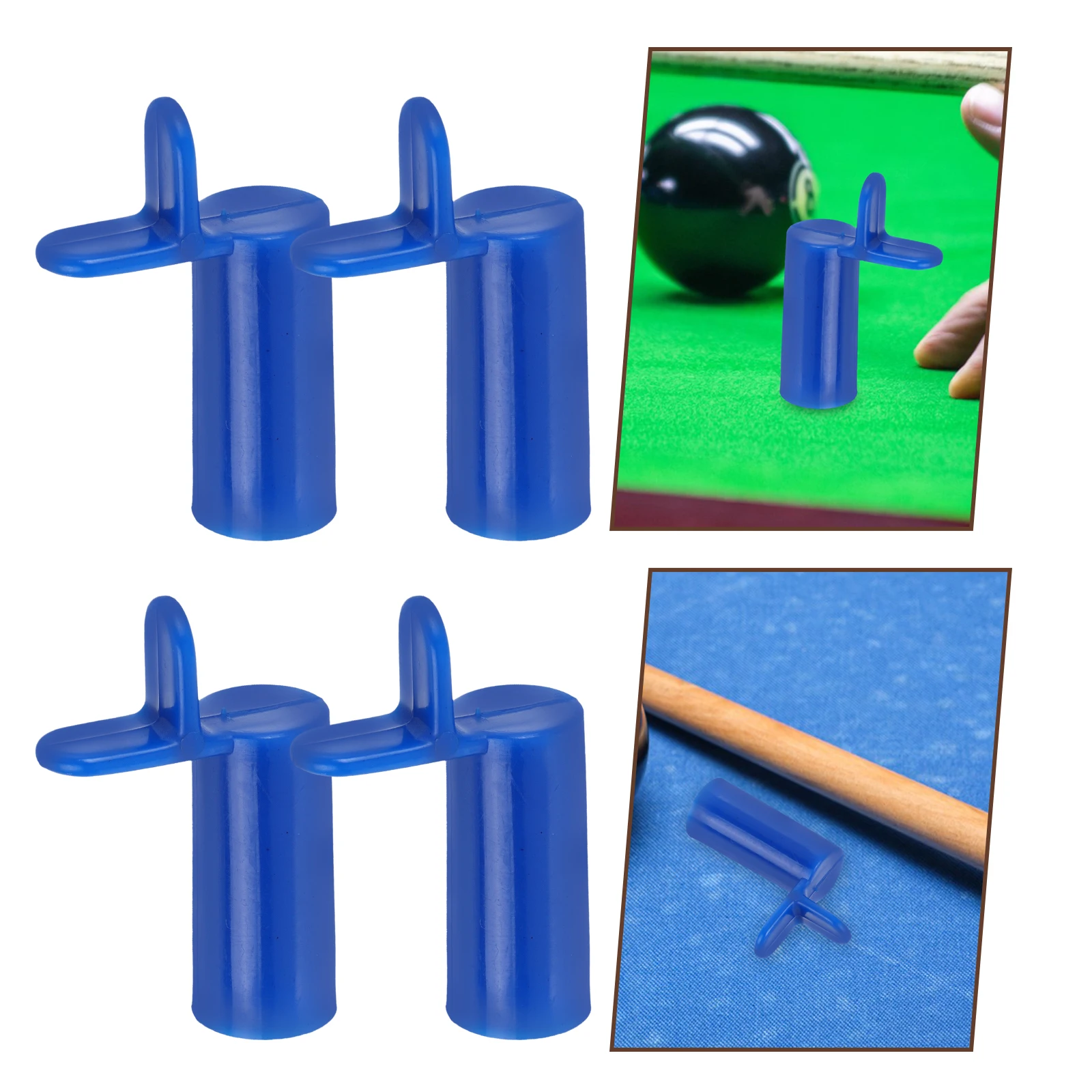 

10 Pcs Billiard Stand Accessories Pool Cue Rack Bridge Tips Portable Plastic Pool Stick Rest for Table Billiards Cue Holder