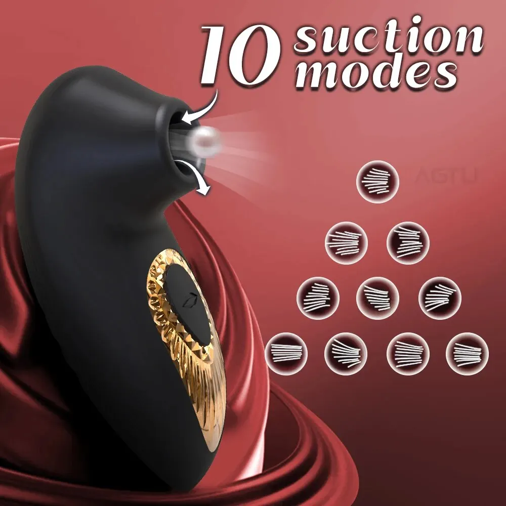 Mini Powerful Clit Sucker Sucking Vibrator for Women Clitoris Vacuum Stimulator Nipple Oral Sex Toys Goods for Female Adults 18