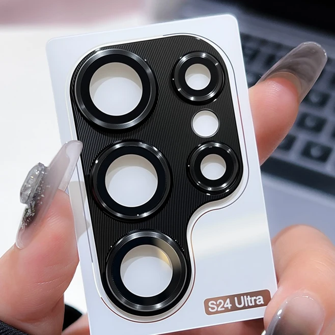 Kamera-Metall-Objektivring-Hülle für Samsung Galaxy S26 S25 S24 S23 Ultra S24 Plus Kamera-Schutz Objektivschutz Objektivabdeckung