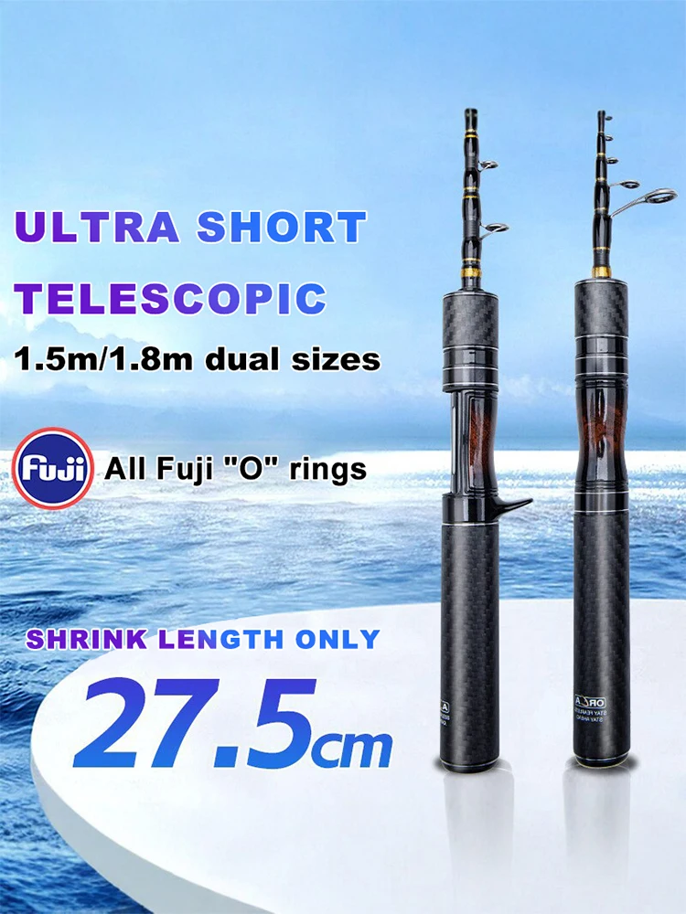 canne-a-peche-telescopique-ultra-courte-15-18-m-avec-guides-fuji-o-ring-et-pointe-en-carbone-solide-pour-la-peche-au-micro-leurre-ul-canne-a-spinning-portable-de-voyage