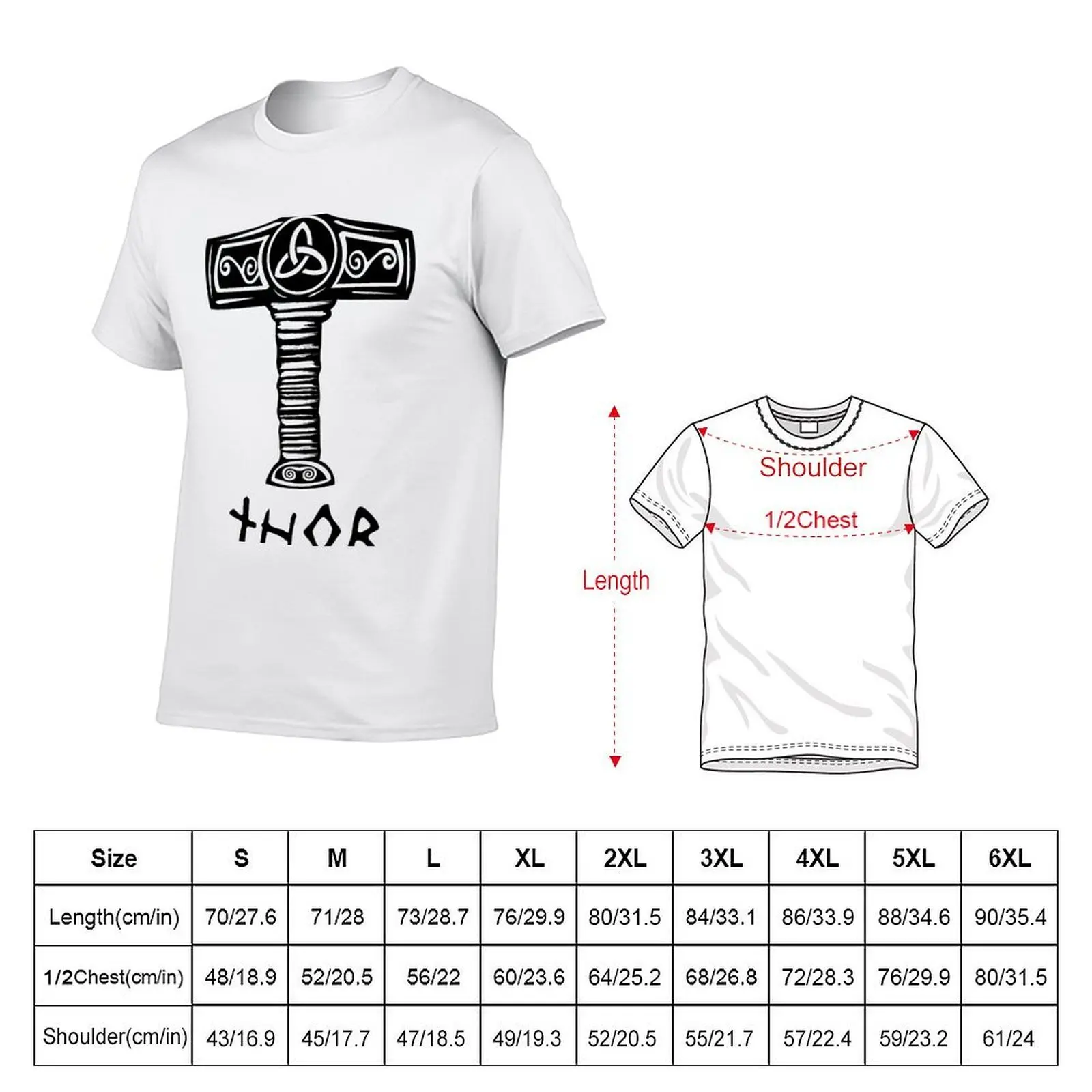 Thor T-Shirt printed t shirts for man man t shirts cotton T-Shirt