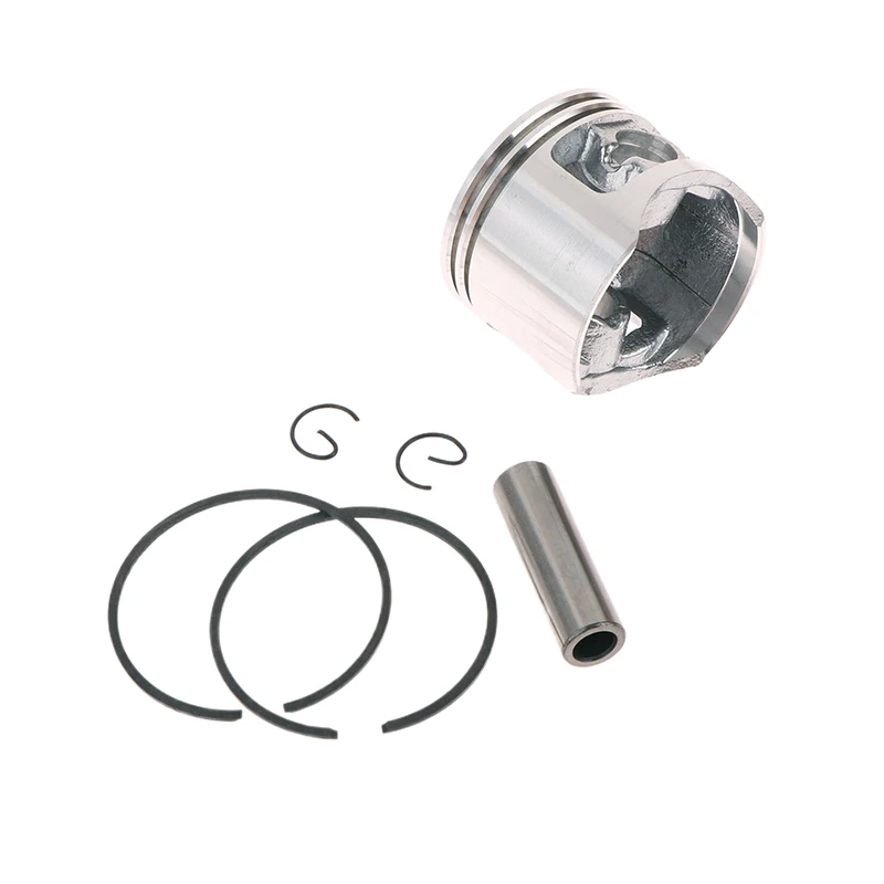 

1Set For Chinese 5200 52cc 58cc G5200 Gas Cylinder Engine Motor W/ Pin Rings Circlips Spare Parts Chainsaw Piston Kit 45/45.2mm