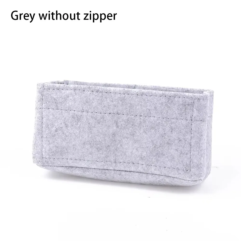 1Pcs Storage Bags Insert Bag Felt Portable Linner Bag Multi-Pocket Travel Bag Organizer for Longchamp Mini Bag Luggage & Bags