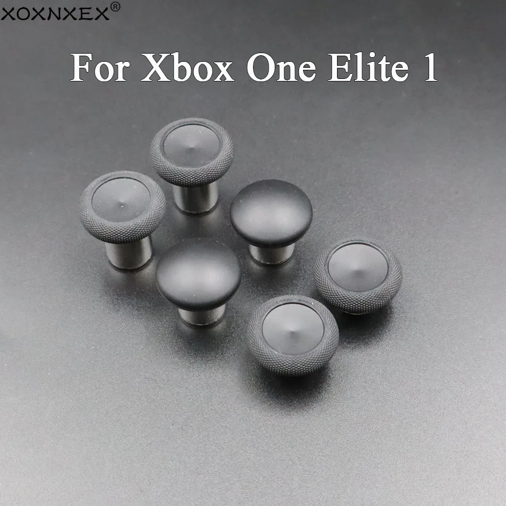 1 Paar Analog Stick Cap Daumengriffe Trigger Joystick Button Ständer Ersatzteile für Xbox One Elite 1 High Middle und Low Keys