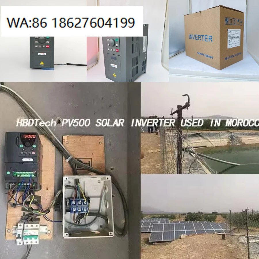 15kw-30kw 380V Three Phase Solar Pump VFD Inverter Submersible Deep Well Pump Controller