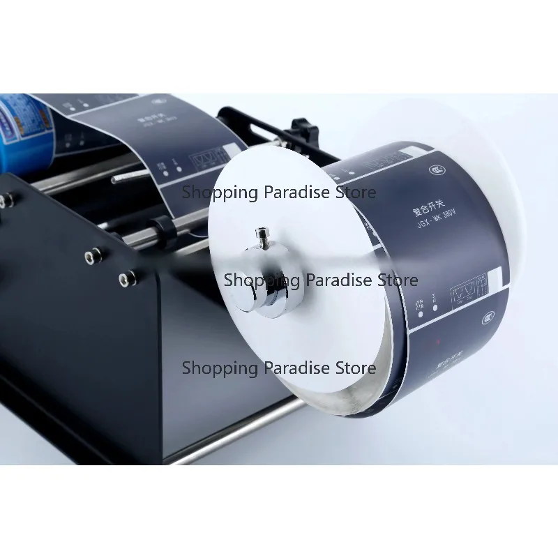 MT-30 Manual round Bottle Labeling Machine Mineral Water Plastic Sticker Packing Machine for Business & Industrial Use