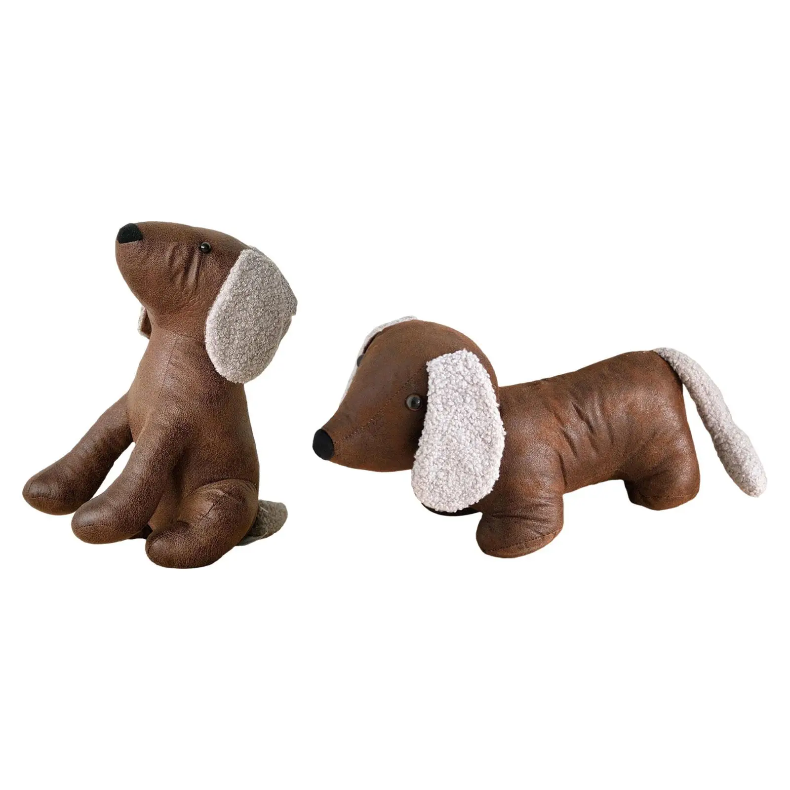 

Decorative Weighted Door Stop Weighted Doorstop Modern Stuffed Animal Dog Figurine Ornament