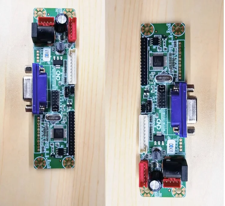 MT169-MD V2.0 Universal Driver Board HX6820-A IC Support 1-Channel VGA Video Input FHD(1920X1080)75Hz With LVDS Screen Line