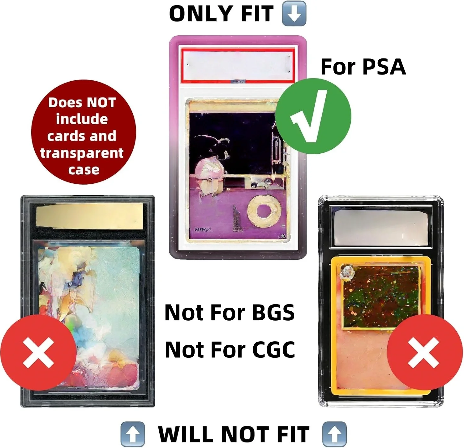 التدرج سيليكون الوفير حالة الحرس حامي عرض الأكمام الجلد بولي TPU ل PSA 35PT تتدرج بطاقة بلاطة الرياضة لعبة تخزين حامل